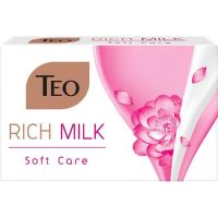 Твердое мыло Teo Beauty Rich Milk Soft Care 90 г Фото
