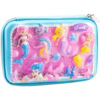 Пенал Cool For School двойной с эффектом аквариума 1 отделение Голубой Фото