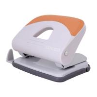 Дырокол Economix с линейкой 20 листов Серо-синий Фото