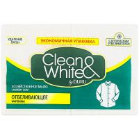 Мыло для стирки Duru Clean&White Господарське Відбілююче 4 x 100 г Фото