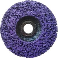 Круг зачистной HAISSER iз вспiненого абразиву 125х22,2 (фіолетовий) Фото