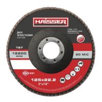 Круг зачистной HAISSER пелюстковий плоский - 125х22,2 P36, Т27 Фото