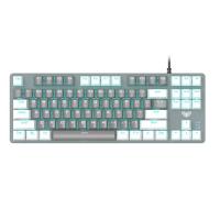 Клавіатура Aula F3287 Keycap KRGD Blue USB UA White/Grey Фото