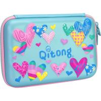 Пенал Cool For School с тиснением 1 отделение Голубой Фото