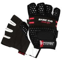 Перчатки для фитнеса Power System Basic EVO PS-2100 Black Red Line L Фото