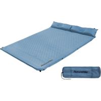 Туристичний килимок Naturehike CNH22DZ013 двомісний з подушкою 30 мм Blue Фото