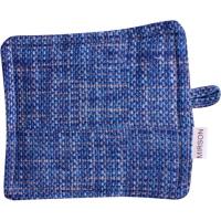 Кухонна прихватка MirSon рогожа/напівпанама №209 - Blue binding Фото