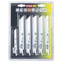 Полотно Ryobi для сабельной пилы RAK06RB, набор 6шт, для дерева Фото