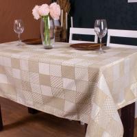 Скатерть MirSon Жаккард №301 Jacquard Olive 140x180 см Фото