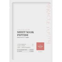 Маска для лица Village 11 Factory Miracle Youth Cleansing Sheet Mask Peptide 23 г Фото