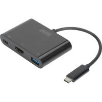 Переходник Digitus USB-C to HDMA 2xUSB Фото