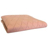 Плед Прованс вязаный Винтаж персик 90х130 см Фото