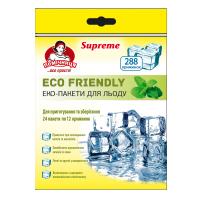 Пакетики для льда Помічниця Eco Friendly Supreme 28 х 16.5 см 288 шт Фото