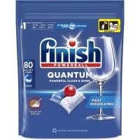 Таблетки для посудомоечных машин Finish Quantum All in 1 80 шт. Фото