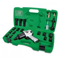 Гайковерт Toptul пневмо с набором головок 1/2" 20ед. Фото