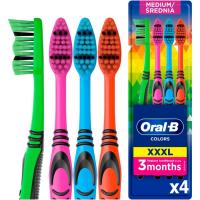 Зубна щітка Oral-B Colors Середньої жорсткості 4 шт. Фото