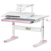 Парта ErgoKids з полицею Pink Фото