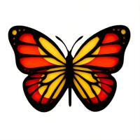 Набір для творчості Rosa Talent 3D-картина 4 шари Метелик 2 17х17 см Фото