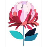 Набір для творчості Rosa Talent Картина 3D Чарівна квітка МДФ, 24,5 х 18,5 Фото