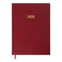 Еженедельник Buromax датированный 2025 STRONG, А5 темно-красный Фото