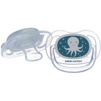 Пустышка Bebe Confort PHYSIO AIR, 2 шт, 6-18 міс (Blue Octopus) Фото