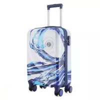 Валіза Semi Line Print 20" S White/Blue Фото