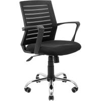 Офисное кресло Richman Флеш Ю Хром М-1 (Tilt) Сітка чорна Фото