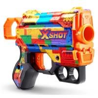 Іграшкова зброя Zuru X-Shot Швидкострільний бластер Skins Menace Stripe Фото