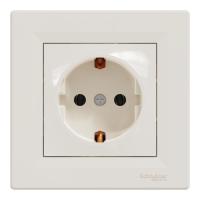Розетка Schneider Electric ASFORA крем Фото