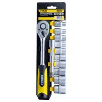 Набір торцевих головок Sigma 1/2" з набором насадок та подовжувачем 12шт CrV mi Фото