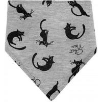 Слюнявчик Akuku бандана Котики Фото