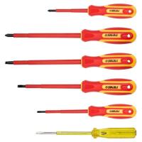 Набор отверток Sigma диэлектрических 5шт + отвертка-индикатор 250В CrV Фото