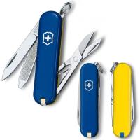 Нож Victorinox Classic SD Ukraine Синьо-жовтий Фото