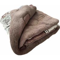 Одеяло Casablanket зимова Штучна вовна Коричнева євро 200х220 Фото