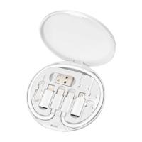 Перехідник Maxxter USB charging cable set Treasure box 0.28m Фото