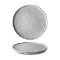 Тарелка G.Benedikt Granit без глазурування 24 см Світло-сіра Фото