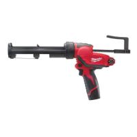 Пистолет для герметика Milwaukee M12 PCG/310C-201B, 2Ah Фото