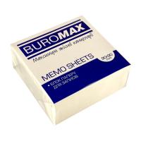 Папір для нотаток Buromax білий 90х90х40 мм, 500 аркушів не склеєний Фото