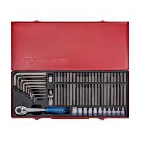 Набір інструментів KING TONY біт і головок 3/8" 69 шт Фото