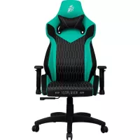 Крісло ігрове 1stPlayer WIN101 Black-Green Фото