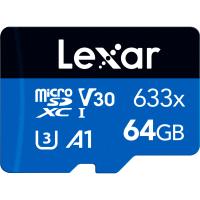 Карта памяти Lexar 64GB microSDXC class 10 UHS-I Фото
