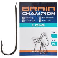 Крючок Brain fishing Champion Long 8 (10 шт/уп) Фото