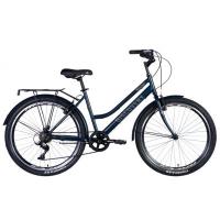Велосипед Discovery Prestige Woman Vbr 26" 17" ST 2024 Темно-синій Фото