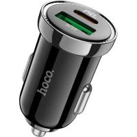 Зарядное устройство HOCO Z44 USB-A/Type-C Black Фото