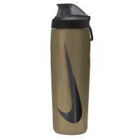 Пляшка для води Nike Refuel Bottle Locking Lid 24 OZ золотистий, чорний Фото