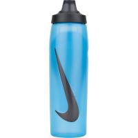 Пляшка для води Nike Refuel Bottle Locking Lid 32 OZ синій, чорний 946 Фото