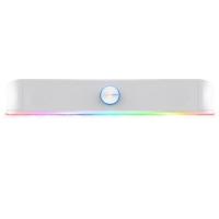 Акустическая система Trust GXT 619W Thorne RGB Illuminated Soundbar White Фото