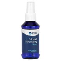 Минералы Trace Minerals Коллоидное серебро, Colloidal Silver Spray, 118 м Фото
