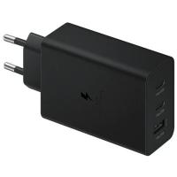 Зарядний пристрій Samsung 2xUSB-С 65W PD PPS/USB-A Black Фото