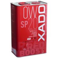 Моторна олива Xado Atomic Oil 0W-20 SP RED BOOST 4л Фото